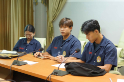 20250707101805.jpg - อบรมให้ความรู้แก่นักศึกษาแล้วยังเป็นการพบปะแลกเปลี่ยนเรียนรู้กันระหว่างหลักสูตร | https://facagri.cmru.ac.th/web