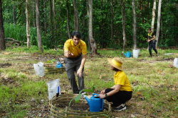 20240710200024.jpg - ร่วมเทิดพระเกียรติ พระบาทสมเด็จพระเจ้าอยู่หัว และการปลูกต้นไม้ถวายเป็นพระราชกุศล | https://facagri.cmru.ac.th/web