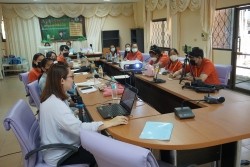20210827074642.jpg - การอบรมภาษาอังกฤษเพื่อการเป็นเยาวชนมัคคุเทศก์ เจ้าหน้าที่โครงการ U2T ตำบลสันป่ายาง | https://facagri.cmru.ac.th/web