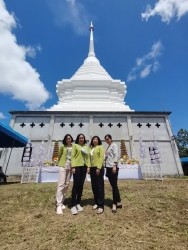 20220711085245.jpg - พิธีทอดผ้าป่ามหากุศล สมทบทุนก่อสร้างองค์พระมหาเจดีย์ | https://facagri.cmru.ac.th/web